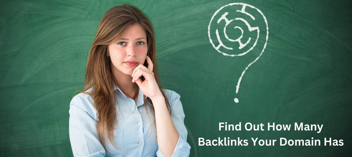 Find out the number of backlinks to your website