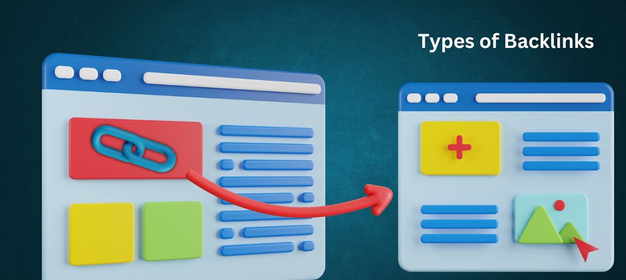 Find out what types of backlinks your site has and compare them