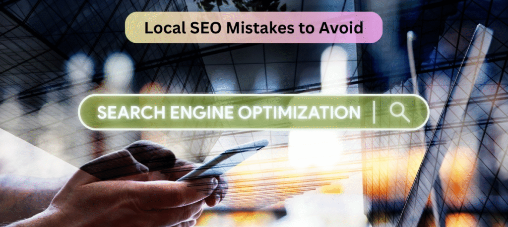 Digital marketing errors hurting local SEO success