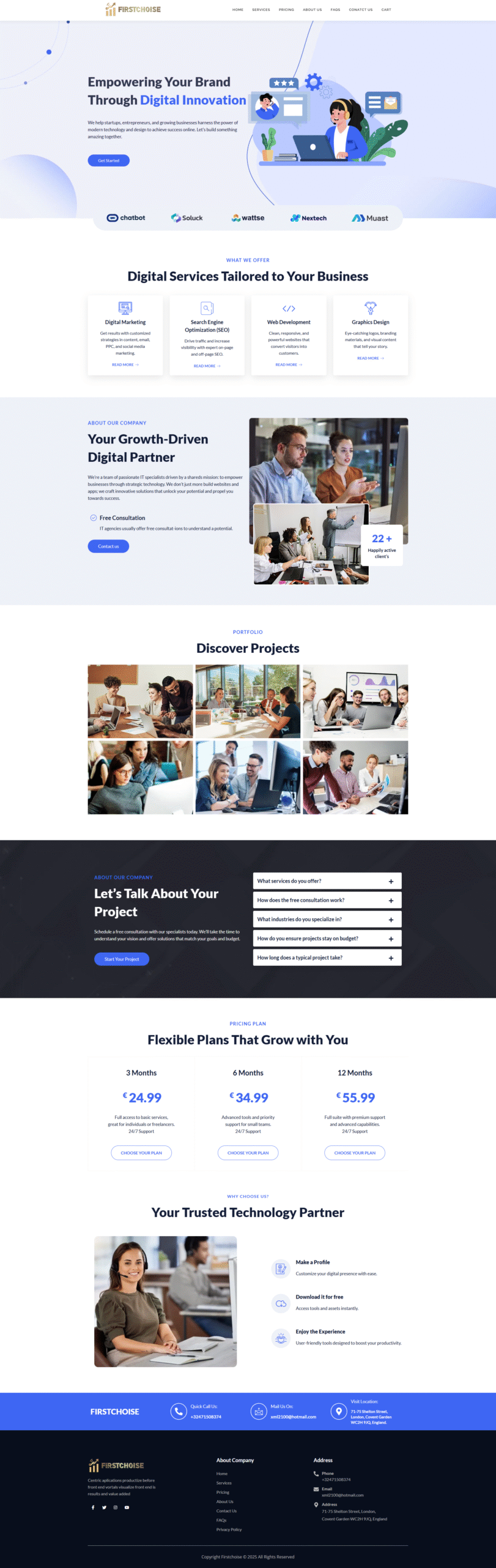 Firstchoise project