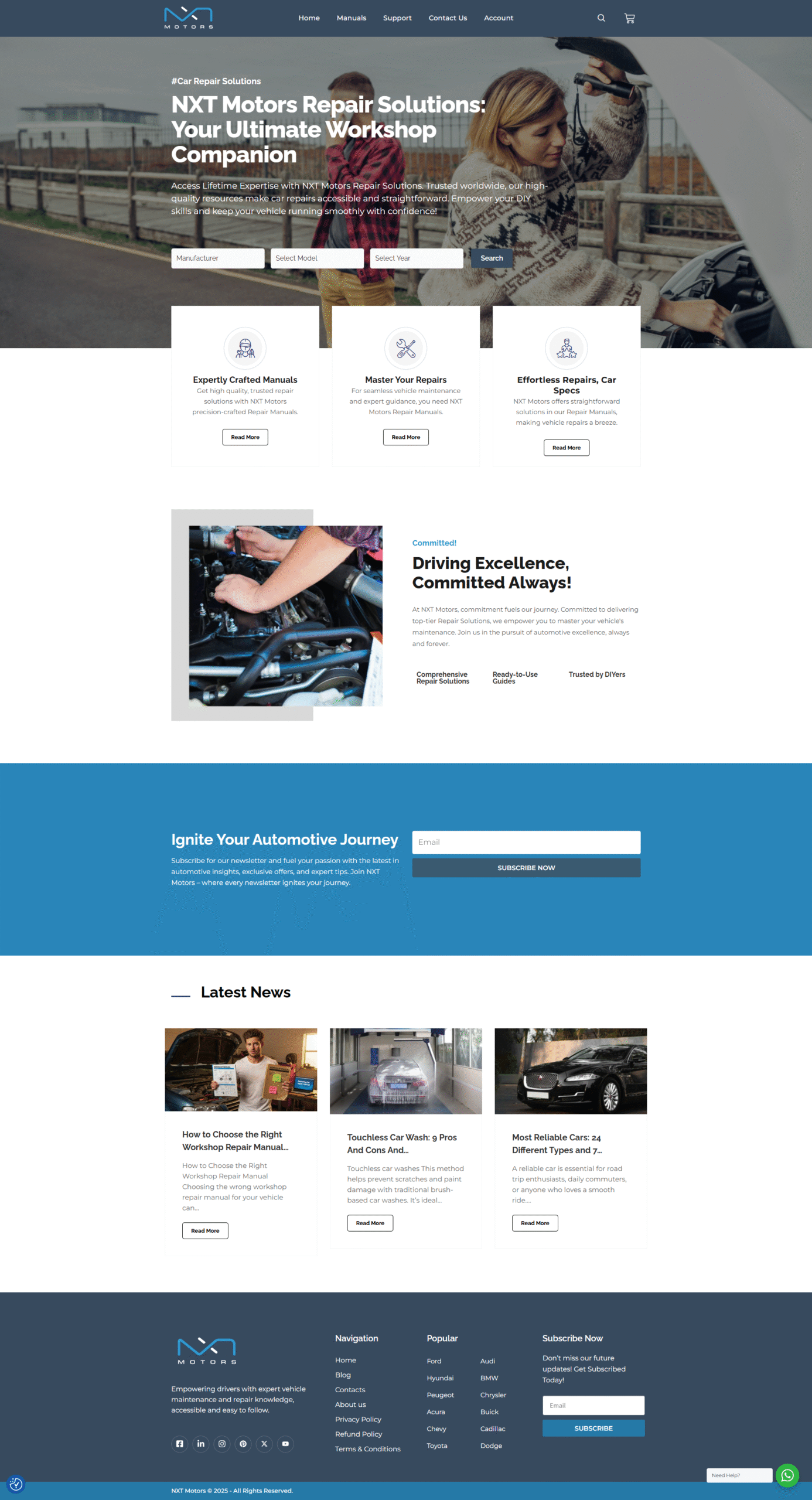 NXT Motors project