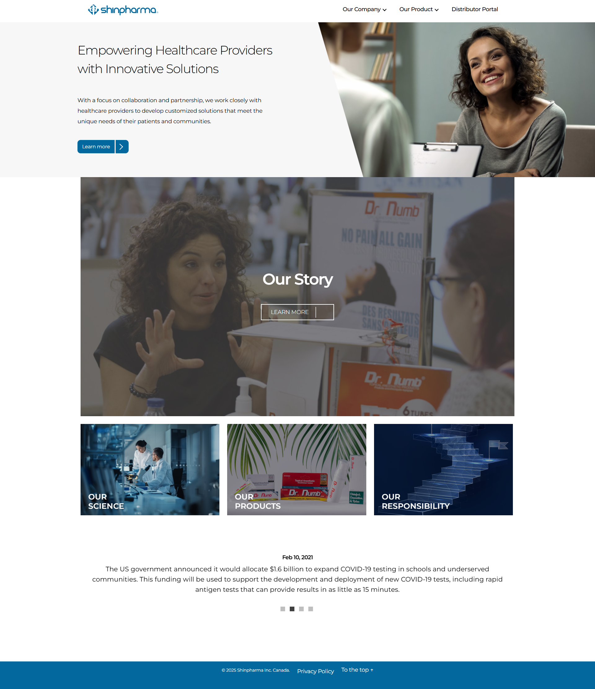 Shinpharma.com project
