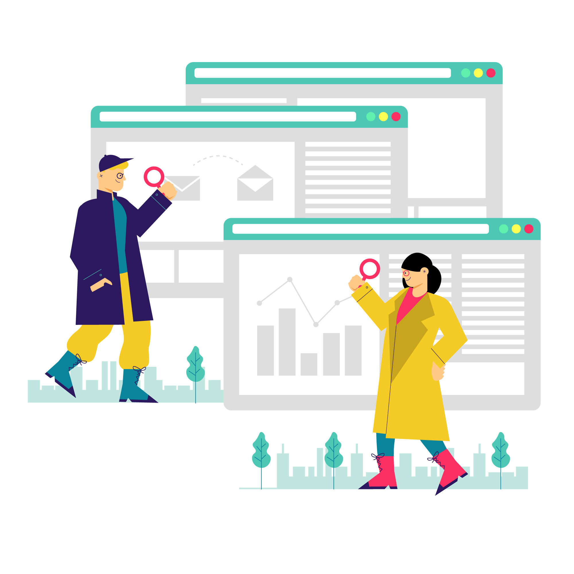 Dashboard comparing map pack and organic SEO rankings