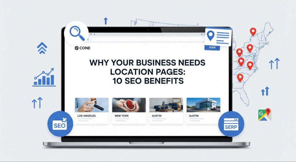 Local SEO boost with optimized location pages