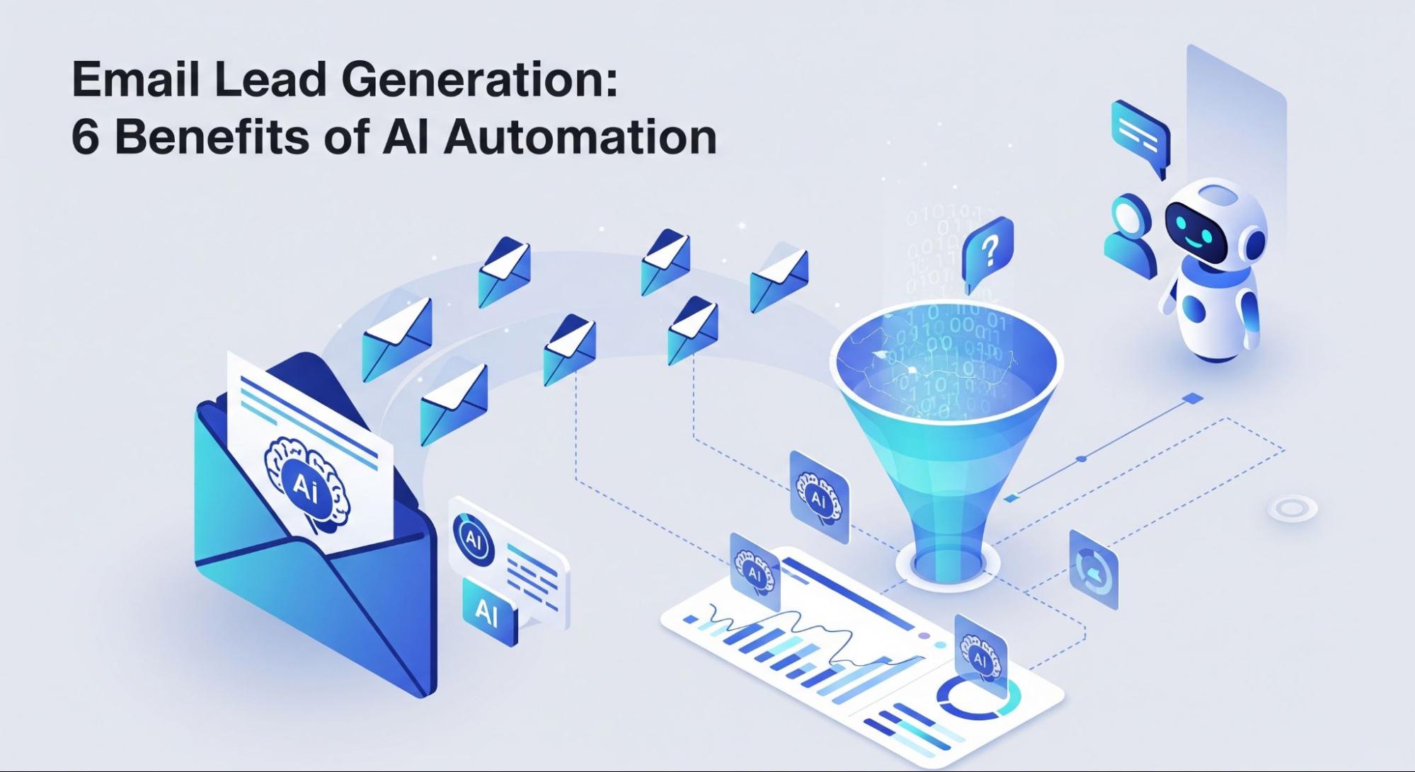 Email Lead Generation: 6 Benefits of AI Automation